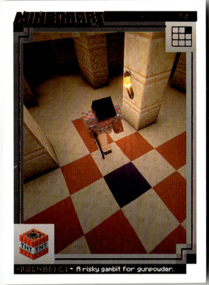 Panini Minecraft 2025 Special Edition No. 84 Gunpowder 202/325