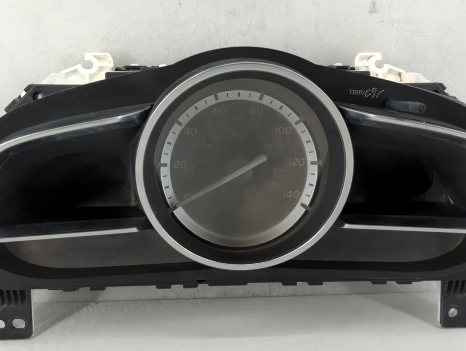 2017-2018 Toyota Yaris Ia Speedometer Instrument Cluster Gauges B7W7J - Image 4 of 4