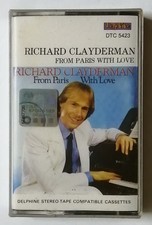 From Paris With Love by Richard Clayderman Rare Malaysia Cassette New Sealed