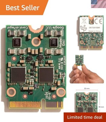 Transform Your AI Projects with Coral M.2 Accelerator - Supports TensorFlow Lite