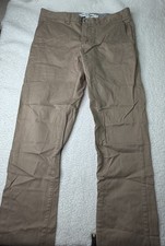 Lacoste Regular Fit Tan Pants sz 32x32 Casual Office Business Casual