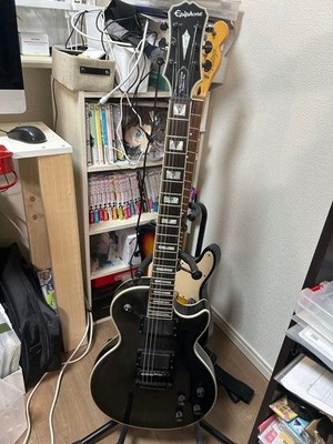 E-Gitarre Epiphone Les Paul Custom Prophecy Plus Black Humbucker Puckup