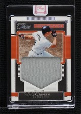 2022 Panini Three and Two Jumbo Swatches Holo Silver 12/25 Cal Ripken Jr HOF qf8