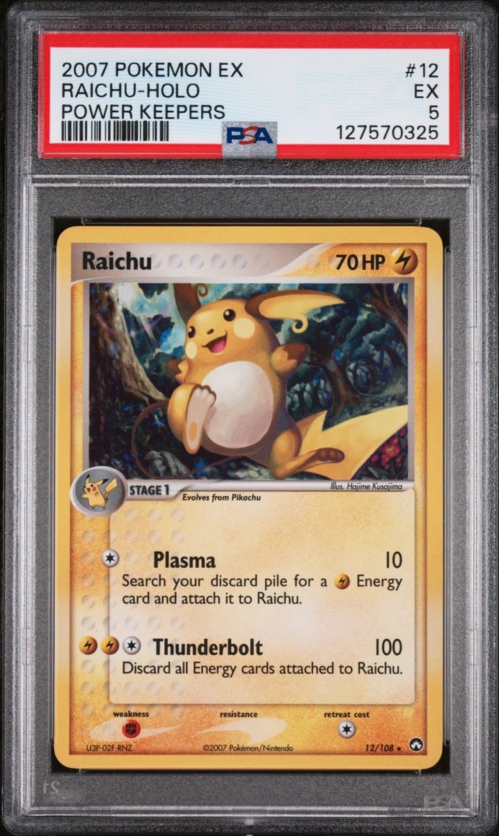 Raichu 12/108 Power Keepers Holo for sale online | eBay