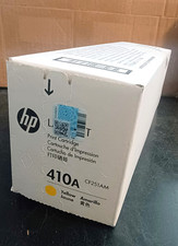 Genuine HP 410A Yellow Toner LaserJet Cartridge CF412A Sealed Damaged Box
