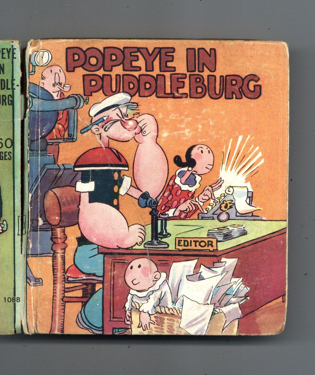 US Comics Popeye Platinum Age (1897-1937) Era Comics, Graphic