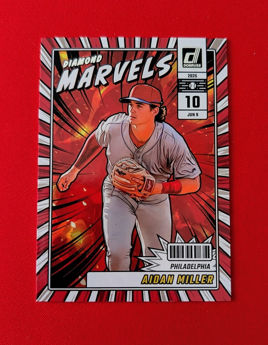 🔥2025 Donruss Baseball - Aidan Miller - #19 Diamond Marvels