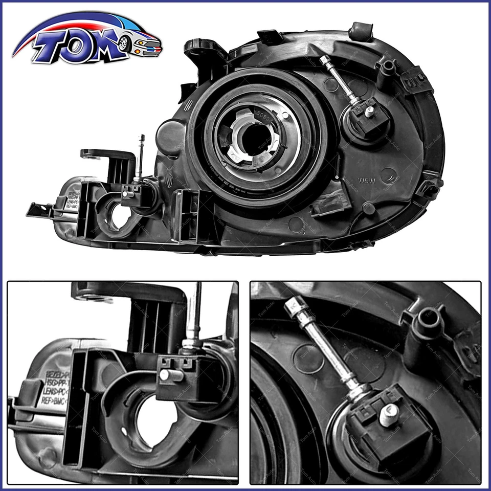 Пара хромированных фар для левого и правого салона для Dodge Chrysler 2000-2002 годов выпуска неоновые - Изображение 4 из 4