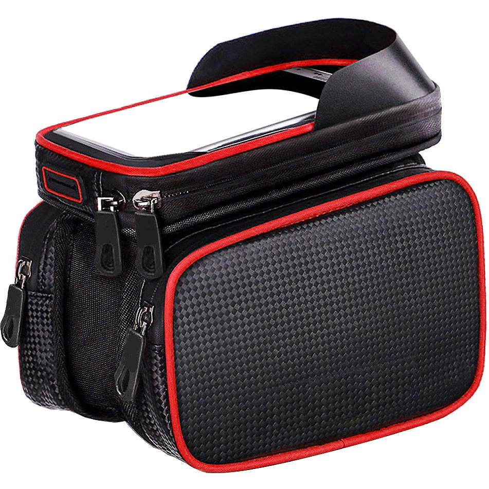 Крепление для мобильного телефона на велосипедной раме Deco Essentials с двумя сумками для хранения 4790₽