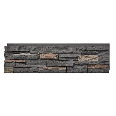 Faux Stone Wall Panels 1-Pack (3.75 Sq Ft) PU Stone Veneer Siding, Mortarless...