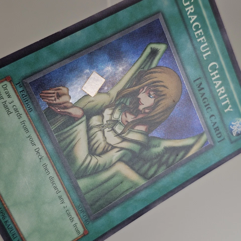 YuGiOh! Graceful Charity - SDP-040 - 1st Edition - Super Rare - Image 2 of 3