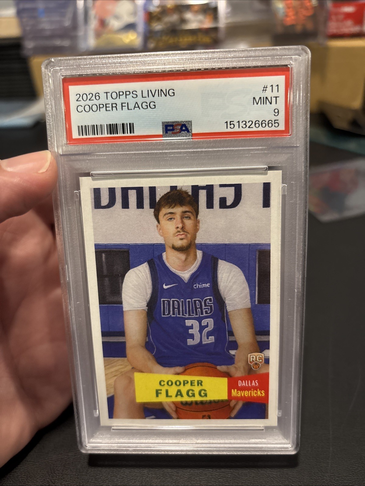 2025-26 Topps Nba Living Set - Cooper Flagg #11 PSA 9 Mint