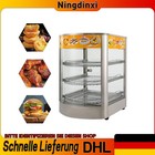 Vitrine de maintien au chaud - 3 étagères - Argent - 30°C à 85°C Armoire chauffante -50L