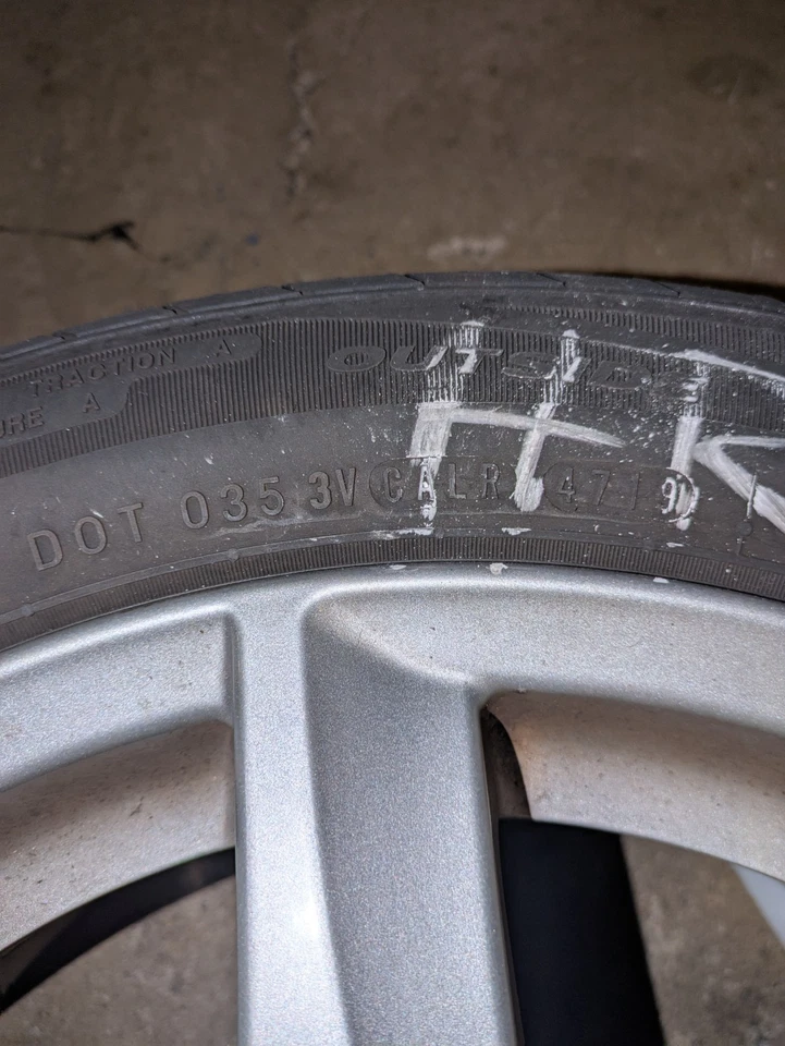 Enzo Alufelgen mit Sommerreifen 205/50 R16 (DOT 4719) - Bild 2 von 4