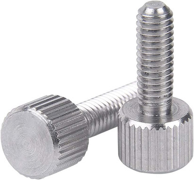 5-15Stck Hardware Befestigungen Flach Rändelkopf Handschrauben Edelstahl Bolzen 