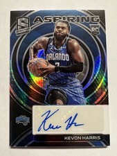 2022-23 Panini Spectra Kevon Harris #155 Auto Aspiring RC Rookie #AA-KVH Magic