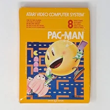 Pac-Man (Atari 2600) Sealed (First Cover/Glued Flap)