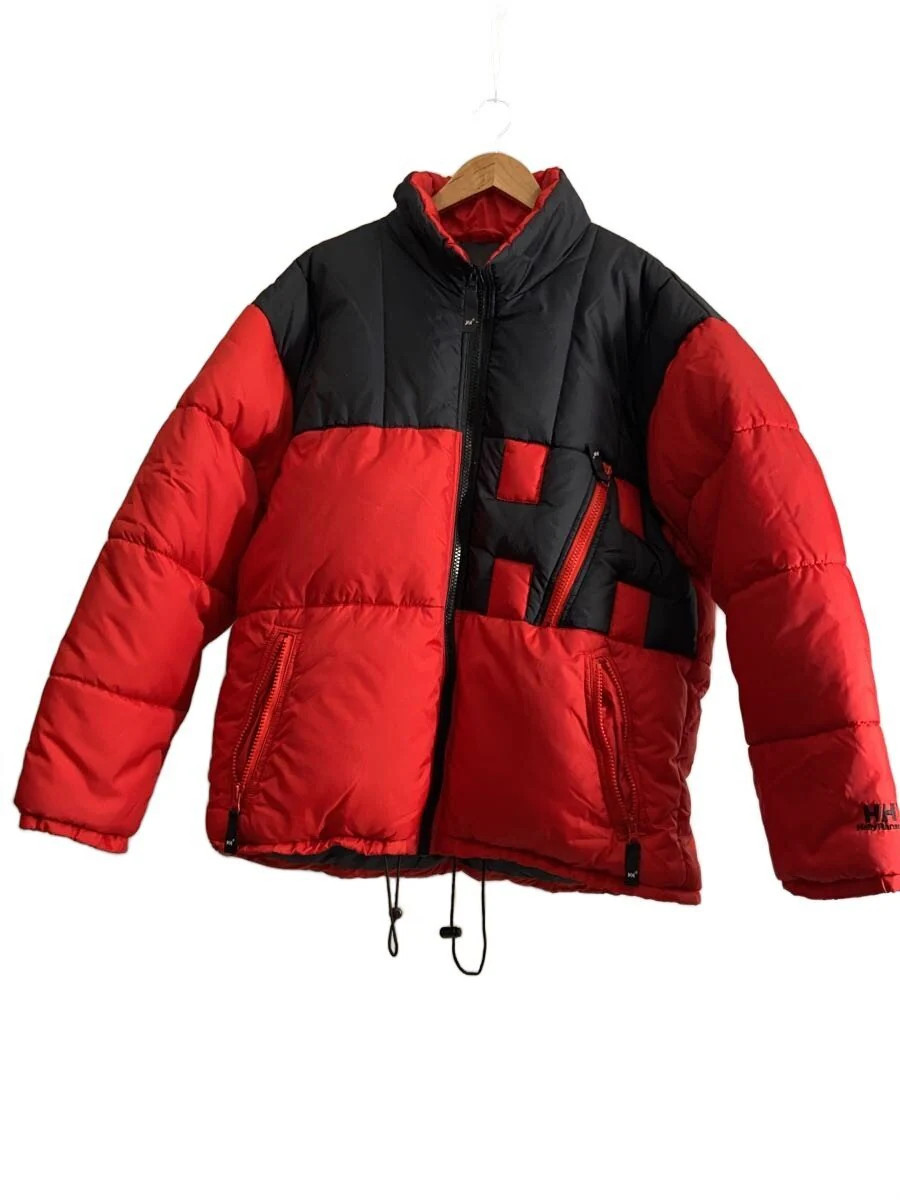 HELLY HANSEN Down Jacket, Large, Nylon, Red, ZN19… - image 1