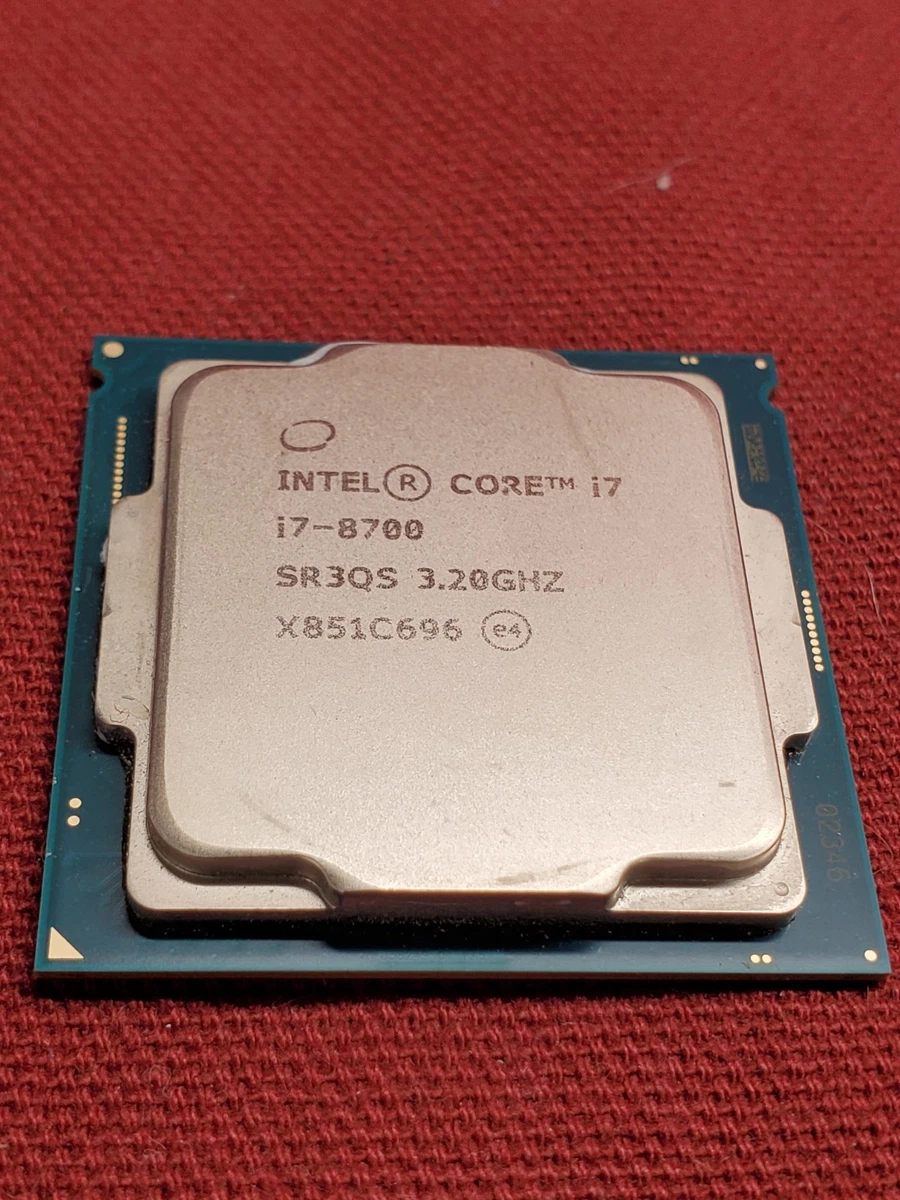Las mejores ofertas en Modelo de procesador Intel Core i7-8700 LGA
