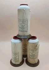 1 Spool - White 1/4lb Dacron Bowstring Material Long Bow String  Made In USA NOS