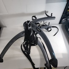 Saris Bones 2 Bike Rack Gray Trunk Mount Bicycle Carrier Holds 2 Bikes Nice