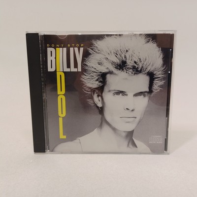 Billy Idol Don t Stop CD Single Signed Autograph Vintage