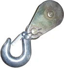 PULLEY ROPE PULLEY ROPE BLOCK WINCH PULLEY PULLEY 1 TON WITH HOOKS