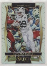2016 Panini Select Concourse Silver Prizm Jalin Marshall #53 6ts