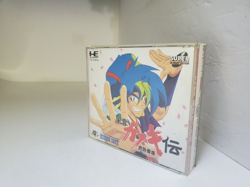 Jeu PC Engine Far East Of Eden Kabuki Den Tengai Makyo - Super CD-Rom, Japon 1993, Très Bon état
