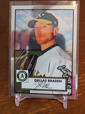 2021 Topps Chrome Platinum Anniversary #563 Dallas Braden