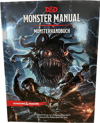 Dungeons & Dragons Monsterhandbuch D&D Monster Manual Regelwerk Bestatium NEU