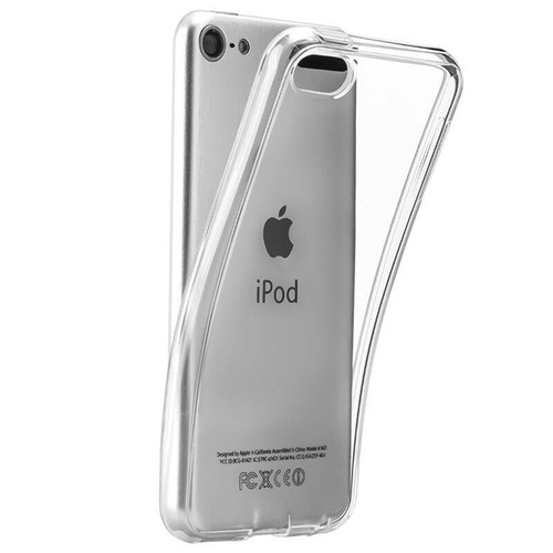 For iPod Touch 5th 6th 7th Gen Case Clear TPU Transparent / Black Back Cover - Picture 2 of 7