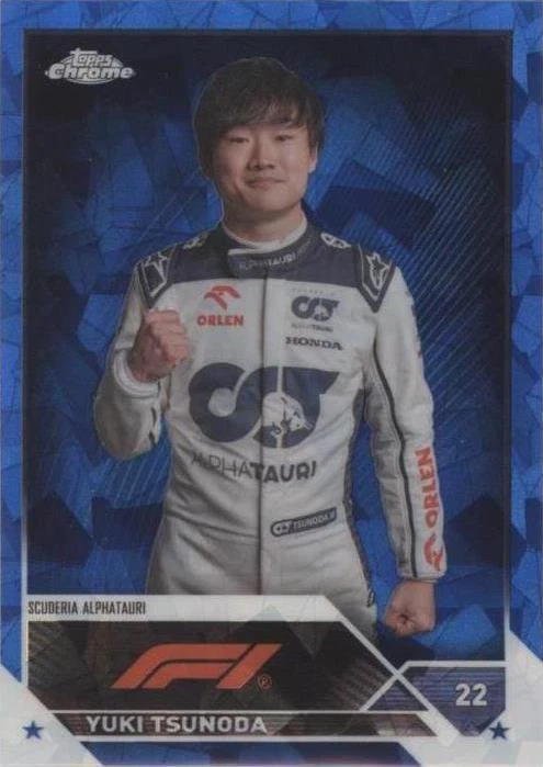 2021 Topps Chrome Sapphire Edition Formula 1 - Yuki Tsunoda #37