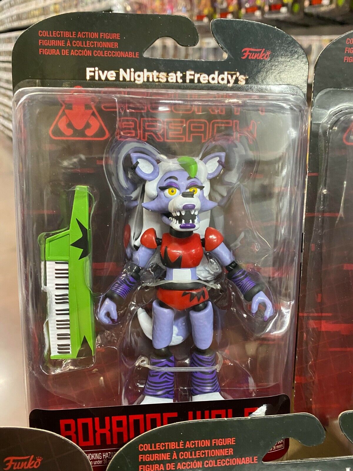 Funko Five Nights at Freddy's Security Breach Action Figure Set of 5 –  Glamrock Chica, Montgomery Gator, Roxanne Wolf, Vanny, Glamrock Freddy  Bundle