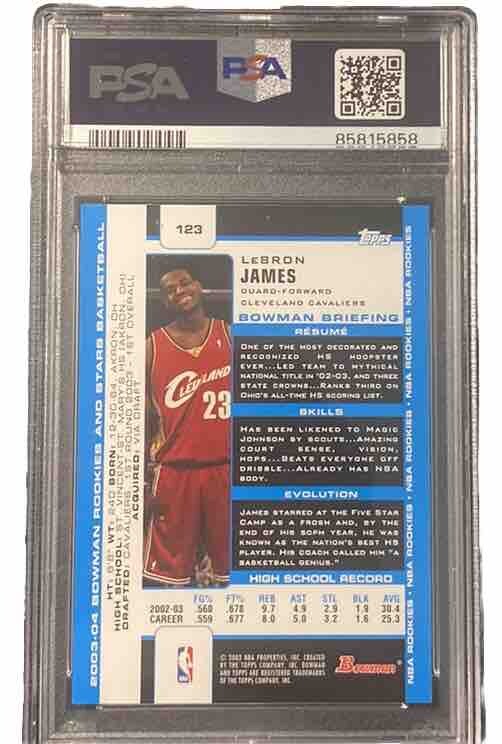 2003-04 Bowman - Rookies #123 LeBron James (RC) | eBay