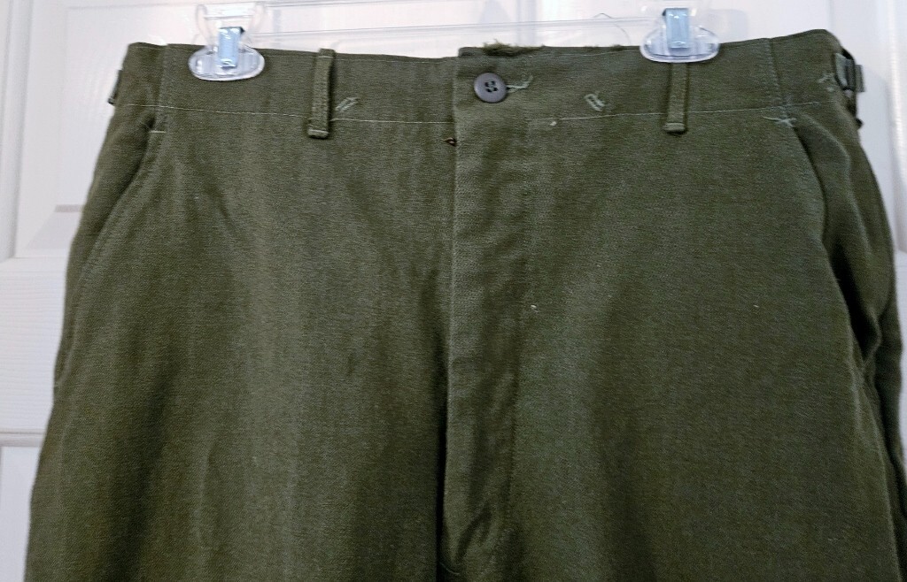 Vintage M-1951 Military Wool Field Trousers /Pants~ Cold