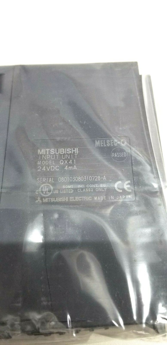 MITSUBISHI QX41 1W4210 PROGRAMMABLE CONTROLLER INPUT DC SINK 32