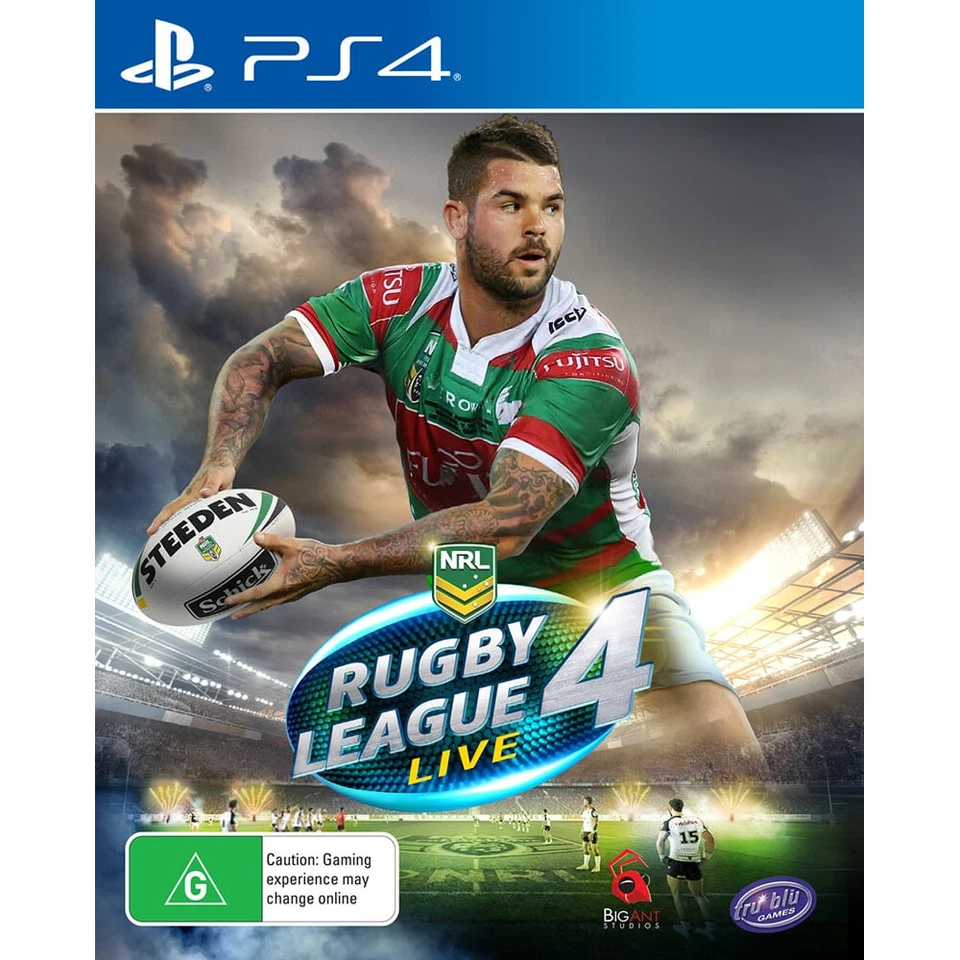Rugby League Live 4 PS4 Game NEW