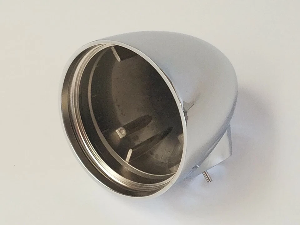 Carcasa de señal de giro trasera Big Dog OEM (cromo) 2003-11 (K-9, mastín, MÁS) Foto 3 de 4