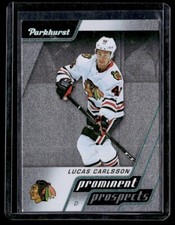 2020-21 Parkhurst Prominent Prospects Lucas Carlsson Chicago Blackhawks #PP14