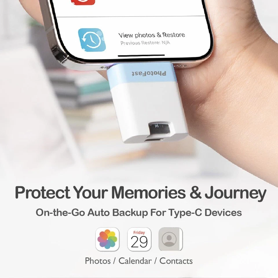 PhotoCube PD Plus PD+, Smart Auto Photo & Video Backup, The Photo Stick, Flas... - Image 2 of 4