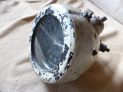 Kienzle TCO8 Tacho Fahrtenschreiber Oldtimer im Scheinwerfer Gehäuse 4/60