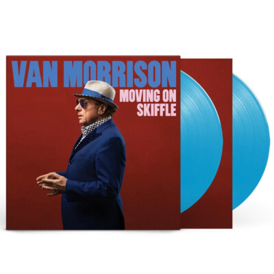 Van Morrison Moving On Skiffle Doppio Vinile Lp Colorato Blu Nuovo e Sigillato