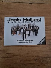 TNEWM63 ADVERT 5X8 JOOLS HOLLAND: SWINGING THE BLUE. DANCING THE SKA