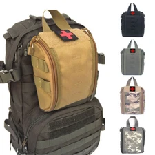 Tactical Molle Medical Pouch Military Rip-away First Aid Kit IFAK EMT Pouch Bag