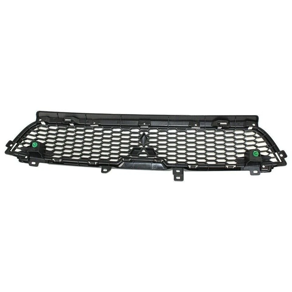 New Front Bumper Upper Lower Grille Set of 2 Fits 2010-2013 Mitsubishi Outlander Foto 2 de 4