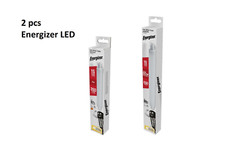 2 x ENERGIZER LED Tubular Lamp 3.5W 221mm /  6W (60w) 284mm Strip Light  S15Cap