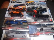 Hotwheels Fast And The Furious Superstars Complete Set Of 5box 2asp