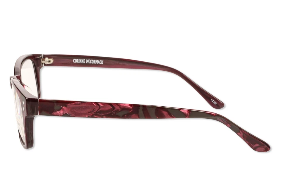 Gafas de lectura Corinne McCormack 'Edie' 50 mm Berry +2,00 Foto 3 de 4