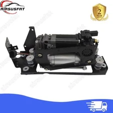 Air Suspension Compressor Pump w/Bracket For Rolls Royce Ghost 37206886059 New